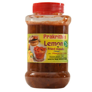 Lemon Fried Masala Pickle