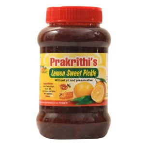 Lemon Sweet Pickle