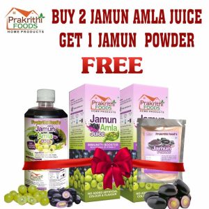 Prakrithi's Jamun Amla Juice – A Natural Immunity & Diabetes Care Combo pack